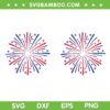 Funny Fireworks Boobs SVG, I'm Just Here For The Fireworks SVG, 4th Of July Boobs DXF SVG PNG EPS