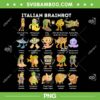 Italian Brainrot Meme PNG, Brainrot All Characters PNG, Tung Tung Tung Sahur PNG