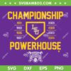 LSU National Championship 2025 SVG, LSU Powerhouse 2025 SVG PNG, NCAA Baseball LSU Champs SVG PNG