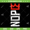 No Kings Protest Sign Vertical SVG, Anti Trump No Kings SVG PNG