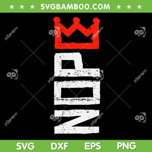 No Kings Protest Sign Vertical SVG, Anti Trump No Kings SVG PNG
