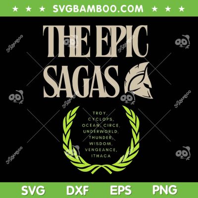 The Epic Sagas Odysseus Musical SVG PNG, Troy Cyclops Ocean Circle SVG The Epic Sagas Odysseus Musical SVG PNG, Troy Cyclops Ocean Circle SVG