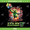 Minecraft Birthday Boy 7 Year Old PNG, 7th Birthday Gamer Minecraft PNG Minecraft Birthday Boy 7 Year Old PNG, 7th Birthday Gamer Minecraft PNG