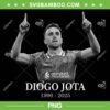 Diogo Jota RIP 2025 PNG, Diogo Jota In Memory PNG