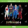 Disney Zombies 4 Poster PNG, Nova Victor Zed Addison Logo PNG, Zombies Dawn of the Vampires