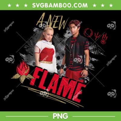 Disney Zombies 4 Nova and Victor PNG, Zombies 4 A New Flame PNG