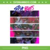 Saja Boys First Name Birthday PNG, Kpop Demon Hunters Saja Boys Band PNG
