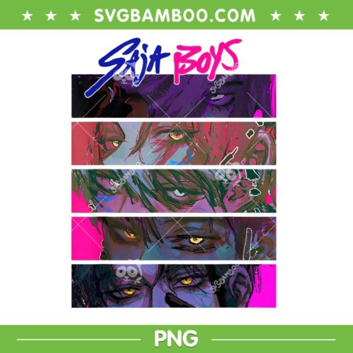 Saja Boys First Name Birthday PNG, Kpop Demon Hunters Saja Boys Band PNG