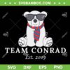 Team Conrad 2009 SVG, Funny Junior Mint Bear SVG PNG, Teddy Bear Team Conrad Team Conrad 2009 SVG, Funny Junior Mint Bear SVG PNG, Teddy Bear Team Conrad