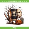 Cappuccino Assassino Halloween Costume PNG, Kids Boys Brainrot Cappuccino Assassino PNG