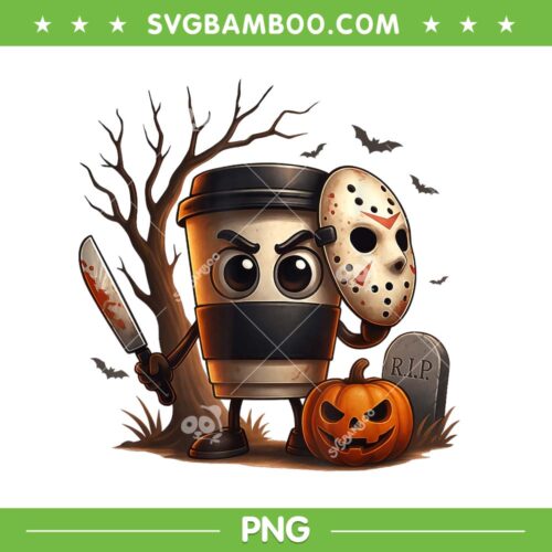 Cappuccino Assassino Halloween Costume PNG, Kids Boys Brainrot Cappuccino Assassino PNG