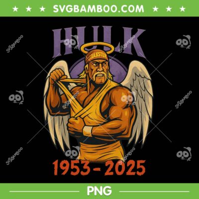 RIP Hulk Hogan 2025 PNG, Hulk Legend Forever PNG