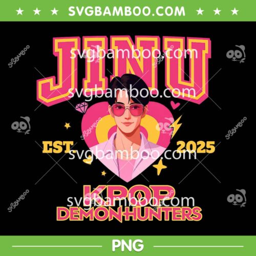 Jinu Kpop Demon Hunters PNG, Jinu Saja Boys 2025 PNG, Huntrix Rumi Jinu PNG