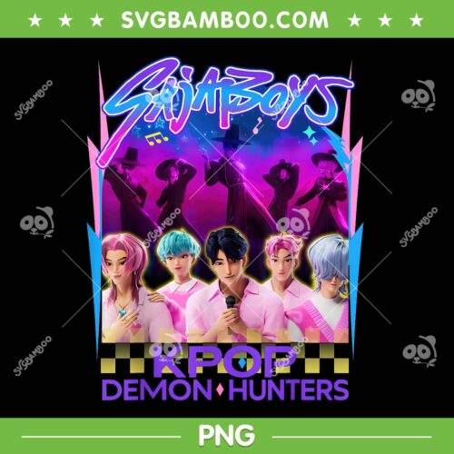 KPop Saja Boys Team PNG, Funny Kpop Demon Hunters Saja Boys PNG