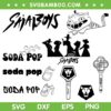 Kpop Demon Hunters SVG Bundle, Saja Boys SVG Bundle, Huntrix Bundle SVG