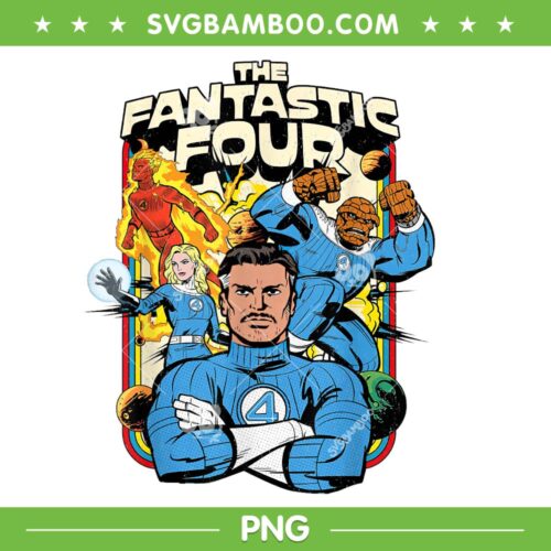 Marvel The Fantastic Four PNG, First Steps Fantastic Four PNG