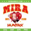 Mira Huntrix SVG, Kpop Demon Hunters Chibi Mira SVG PNG, Kpop Mira Heart DXF SVG PNG EPS