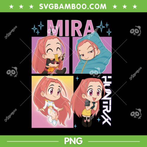 Kpop Demon Hunters Mira PNG, Cute Mira Huntrix PNG, Chibi Mira PNG
