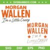 Morgan Wallen Im a Little Crazy SVG, Morgan Wallen Tour 2025 SVG PNG