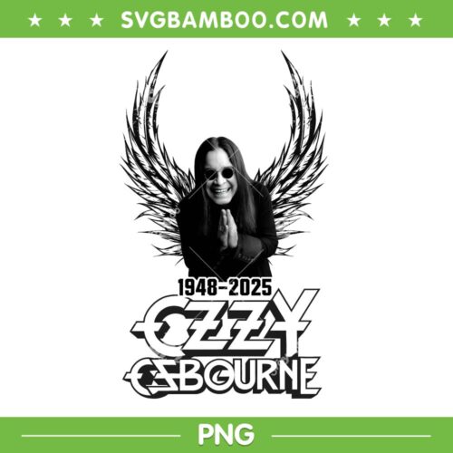 Ozzy Rip 1948 2025 PNG, Ozzy Osbourne Prince of Darkness PNG