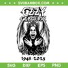 Ozzy Osbourne 1948 2025 SVG, Ozzy Prince of Darkness SVG PNG Ozzy Osbourne 1948 2025 SVG, Ozzy Prince of Darkness SVG PNG