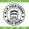 RIP Hulk Hogan 2025 SVG, HulkMania 1953 2025 SVG PNG