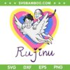 Rujinu SVG, Kpop Demon Hunters Rumi and Jinu SVG, Funny Huntrix Rujinu DXF SVG PNG EPS