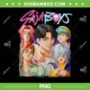 Saja Boys Bootleg Style PNG, Kpop Demon Hunters Saja Boys PNG Saja Boys Bootleg Style PNG, Kpop Demon Hunters Saja Boys PNG