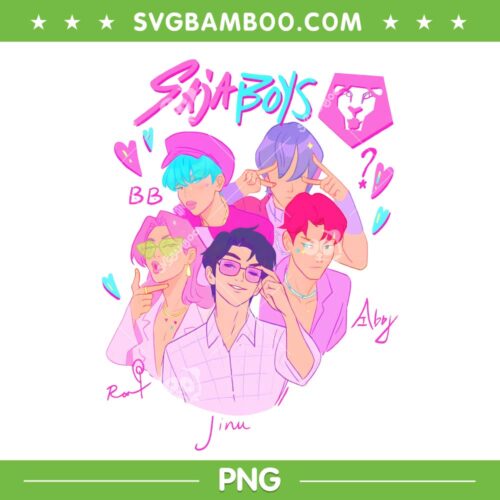 Saja Boys KPOP PNG, KPOP Demon Hunters Saja Boys PNG, Jinu Abby PNG