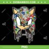 Sonic the Hedgehog Sticker PNG, Sonic Movie 2025 Icon PNG