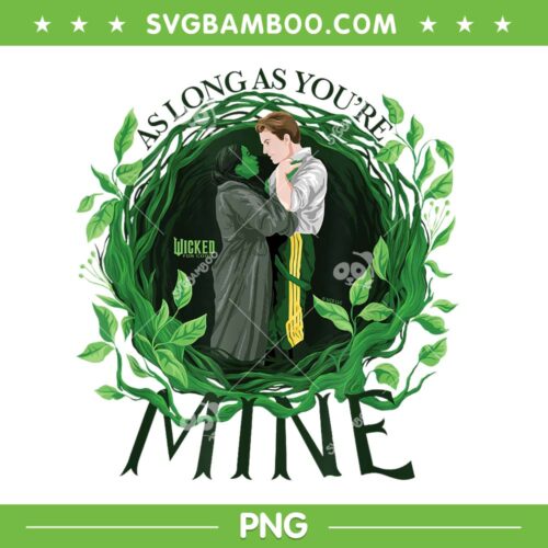 Wicked For Good As Long As You're Mine PNG, Wicked For Good 2025 Movie PNG