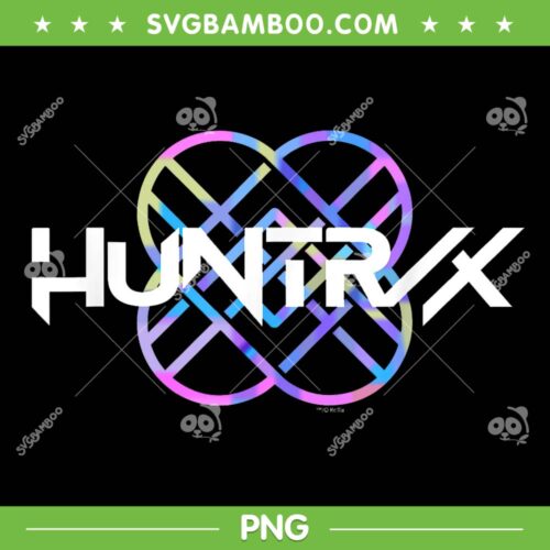 Huntrix Logo PNG, Kpop Demon Hunters Logo PNG