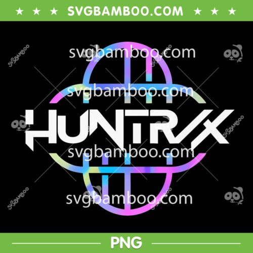 Huntrix Logo PNG, Kpop Demon Hunters Huntrix Logo Colorful PNG