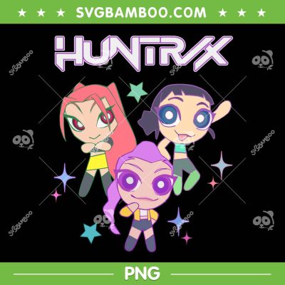 Cute Kpop Demon Hunters PNG, Kpop Huntrix Band PNG
