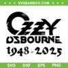 Ozzy Osbourne RIP SVG, Rest in Peace Ozzy SVG PNG Ozzy Osbourne RIP SVG, Rest in Peace Ozzy SVG PNG