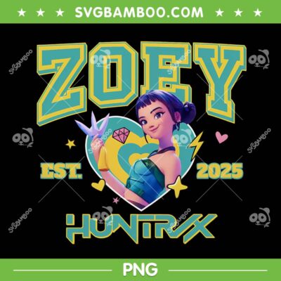 Zoey Huntrix PNG, Kpop Demon Hunters Zoey PNG