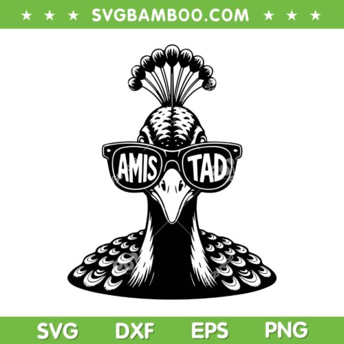 Amistad House of Friendship SVG, Peacock Amistad SVG PNG