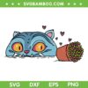 Cute Tiger Kpop Demon Hunters SVG, Derpy Staring at Plant SVG PNG Cute Tiger Kpop Demon Hunters SVG, Derpy Staring at Plant SVG PNG
