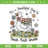 Goose Its A Beautiful Day To Teach 1st Grade SVG, Goose First Grade Teacher SVG PNG