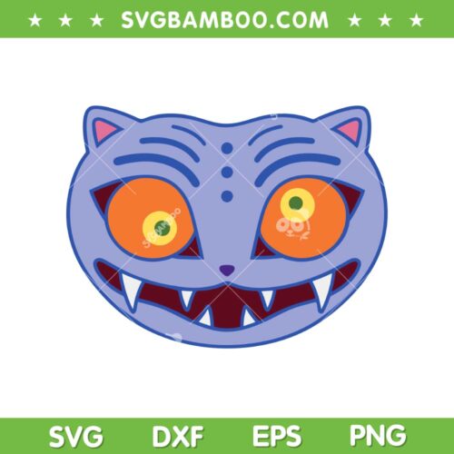 Derpy Tigers Face SVG PNG, Kpop Demon Hunter Derpy SVG