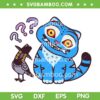 Tiger Derpy Bird SVG PNG, Kpop Demon Hunters Tiger SVG, Cute Derpy Huntrix