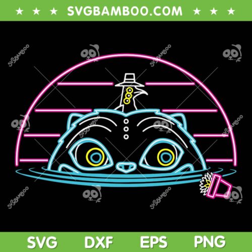 Derpy Tigers Neon SVG PNG, Saja Boys Tiger and Bird SVG