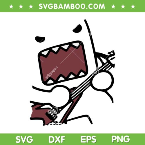 Domo Kun Face 2000s SVG, Vintage Cartoon Domo Kun NHK SVG PNG