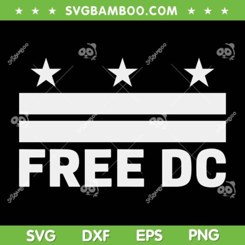 Free DC SVG PNG, Washington Free DC SVG