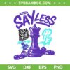 Sayless Real Ones Move in Slilence SVG, Funny Retro Purple Grape 5 SVG