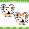 Disney Halloween Family Vacation SVG, Mickey and Minnie Ear Halloween 2025 SVG PNG