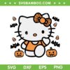 Halloween Kitty Pumpkin SVG, Hello Kitty Halloween 2025 SVG PNG