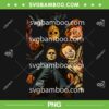 Halloween Horror Movie Circle PNG, Jason Freddy Myers Pennywise Chucky PNG