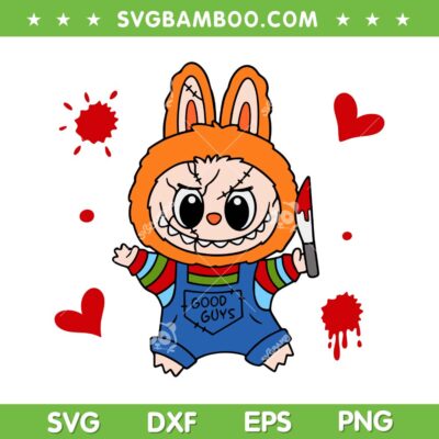 Labubu Chucky The Monsters SVG, Halloween Labubu Horror Movie Chucky SVG PNG Labubu Chucky The Monsters SVG, Halloween Labubu Horror Movie Chucky SVG PNG