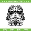 Stormtrooper Mandala SVG, Star wars Storm Trooper SVG PNG